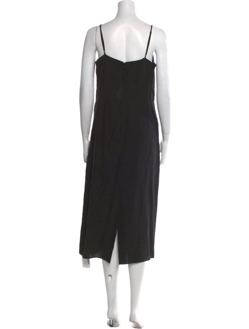 FRAME Square Neckline Long Dress