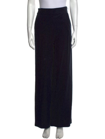 FRAME Striped Wide Leg Pants