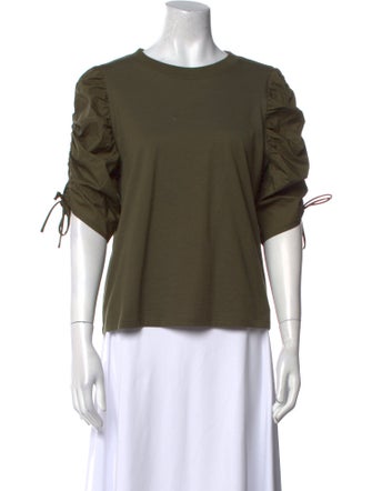 FRAME Crew Neck Short Sleeve Top