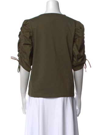 FRAME Crew Neck Short Sleeve Top