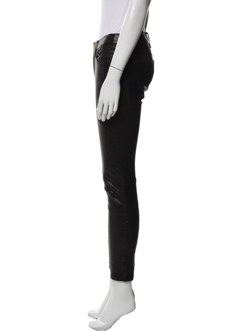 FRAME Lamb Leather Skinny Leg Pants