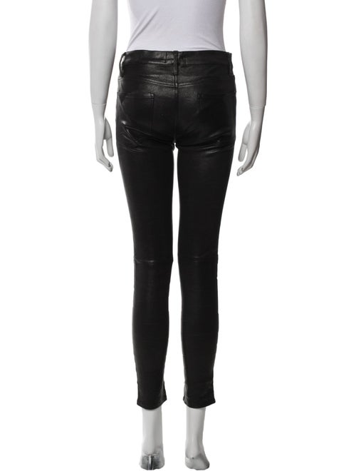 FRAME Lamb Leather Skinny Leg Pants