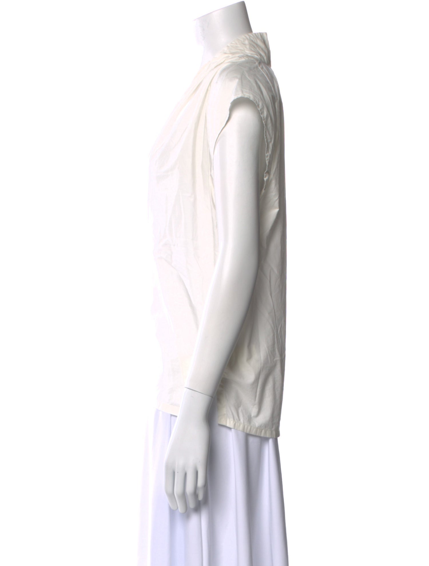 FRAME V-Neck Short Sleeve Top