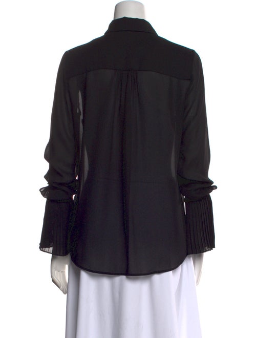 FRAME Long Sleeve Button-Up Top