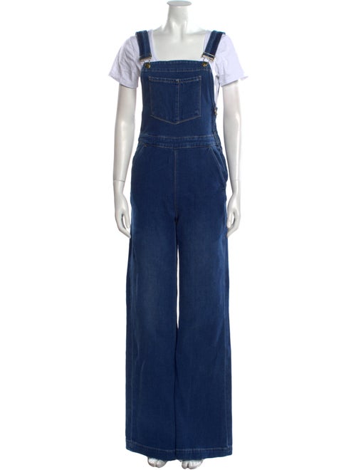 FRAME Square Neckline Jumpsuit