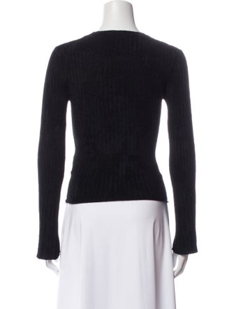 FRAME Crew Neck Long Sleeve Top