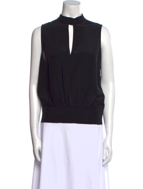 FRAME Silk V-Neck Top