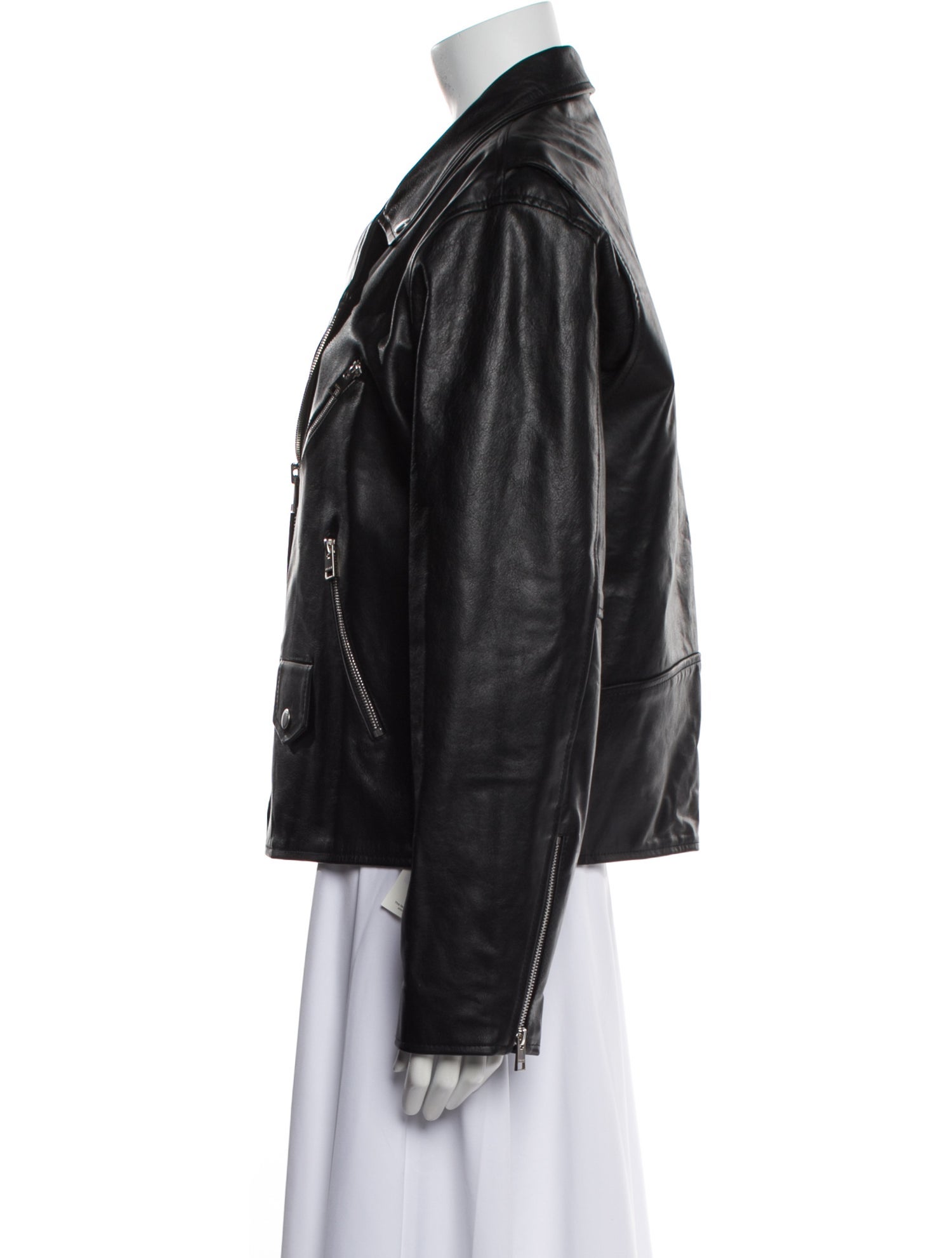 FRAME Leather Biker Jacket