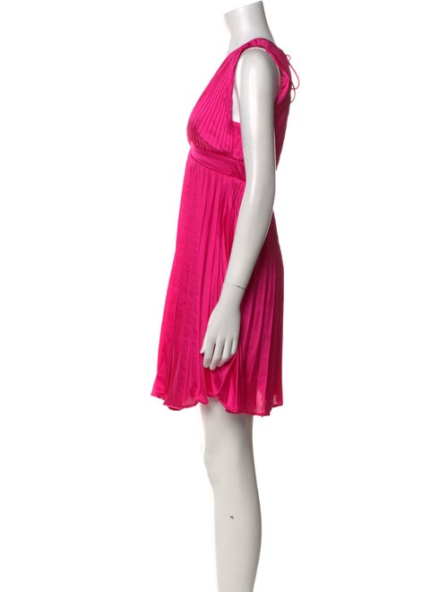 FRAME V-Neck Mini Dress