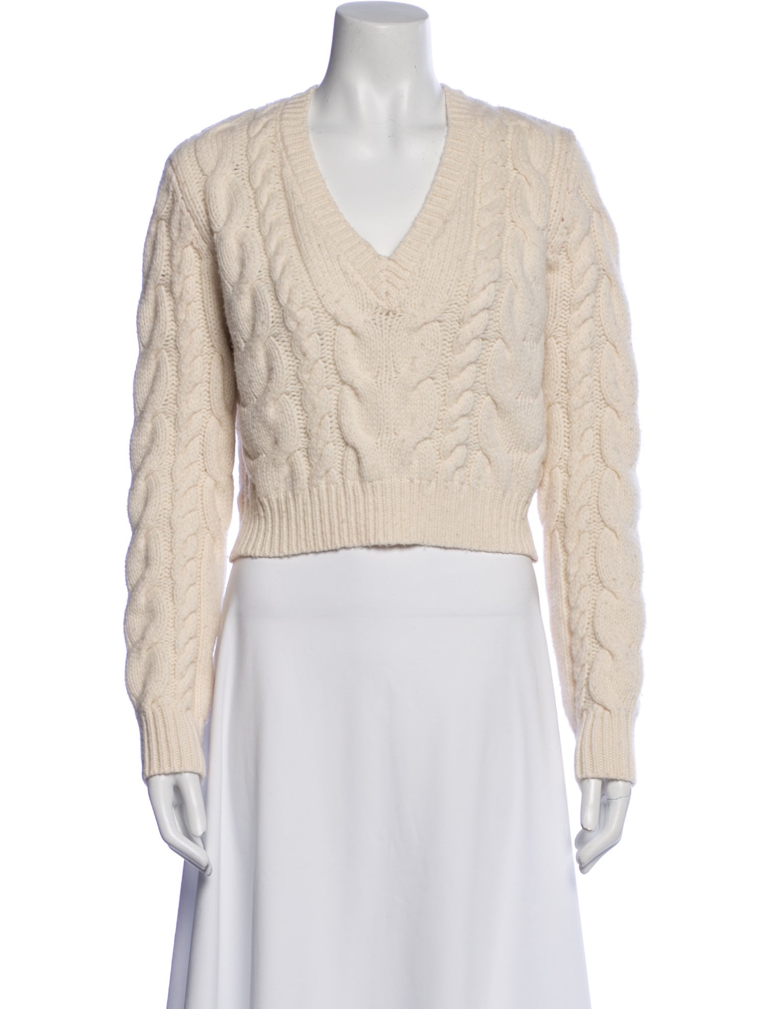 FRAME Merino Wool V-Neck Sweater