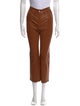 FRAME Lamb Leather Wide Leg Pants
