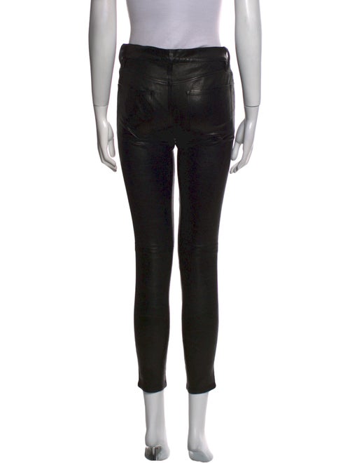 FRAME Lamb Leather Skinny Leg Pants
