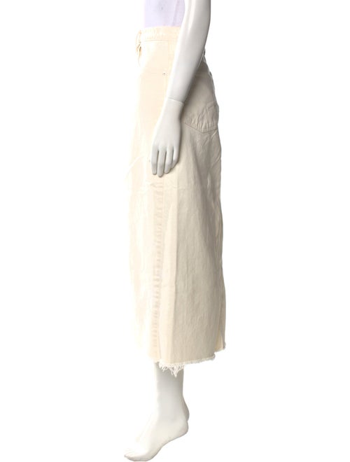 FRAME Midi Length Skirt
