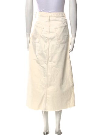 FRAME Midi Length Skirt