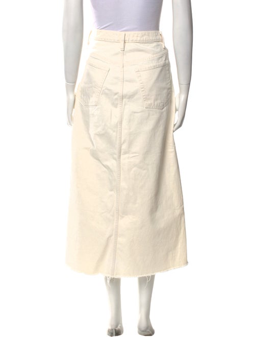 FRAME Midi Length Skirt