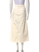 FRAME Midi Length Skirt