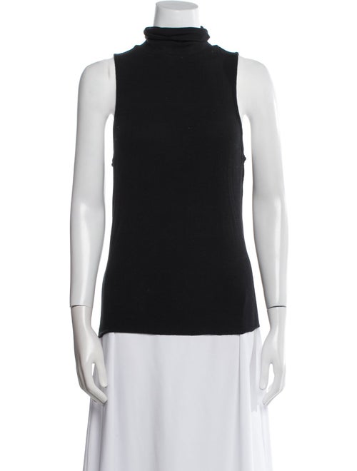 FRAME Turtleneck Sleeveless Top