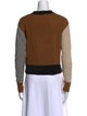 FRAME Cashmere Colorblock Pattern Sweater