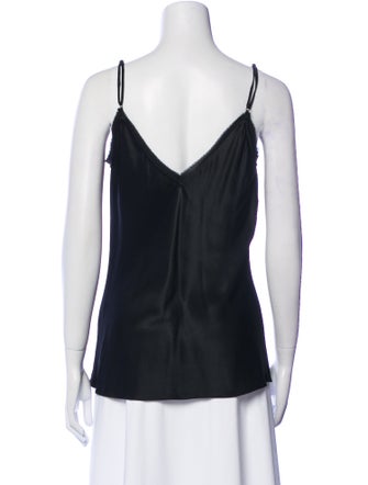 FRAME V-Neck Sleeveless Top