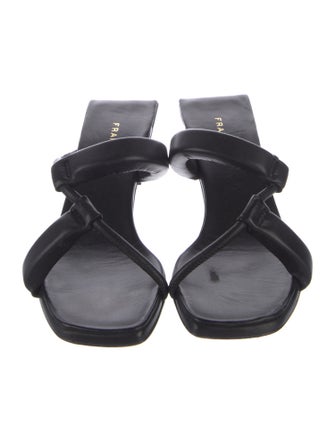 FRAME Leather Slides