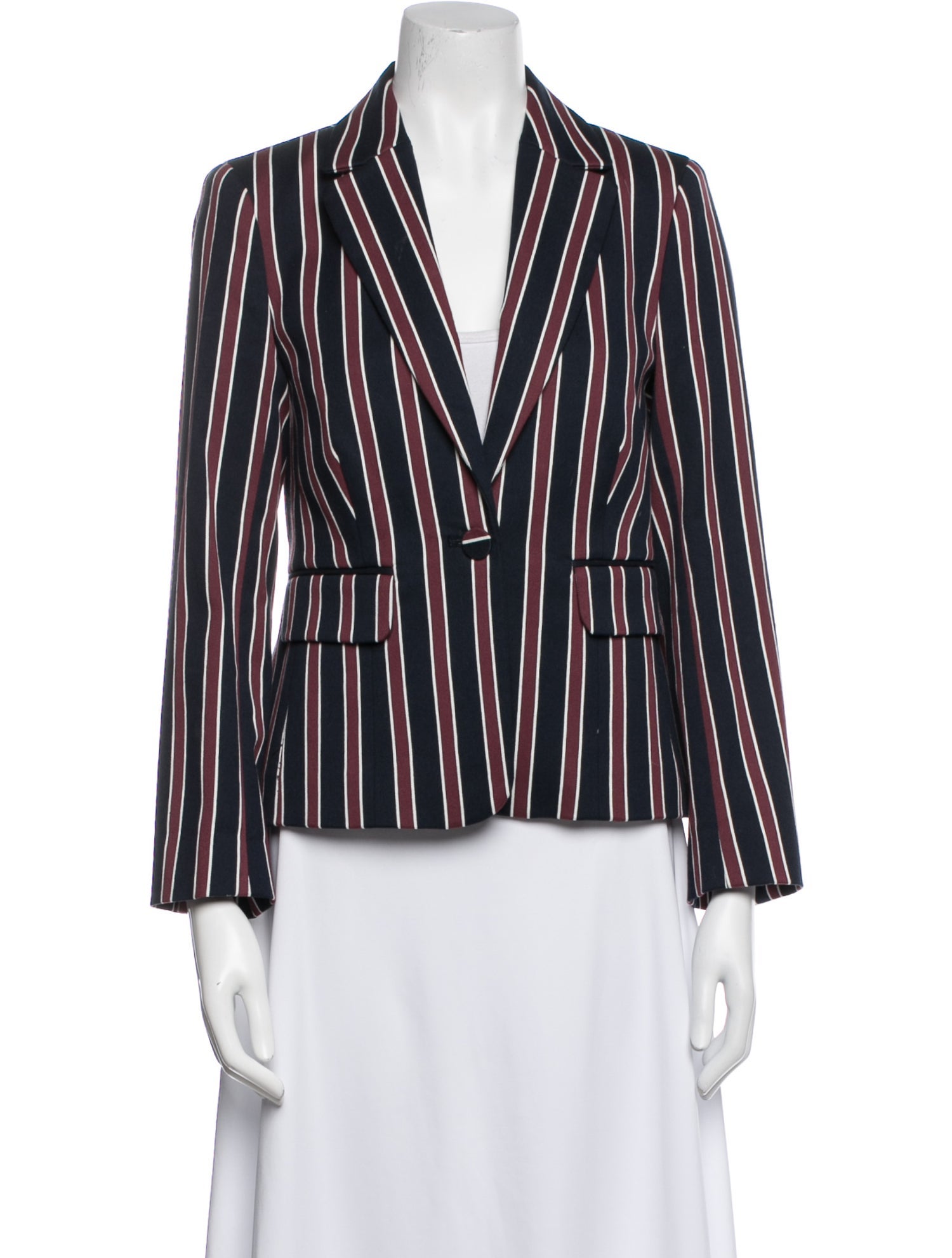 FRAME Striped Blazer