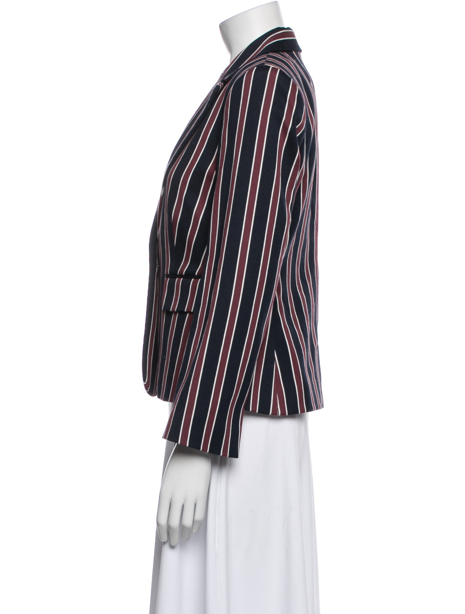 FRAME Striped Blazer