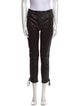 FRAME Lamb Leather Straight Leg Pants
