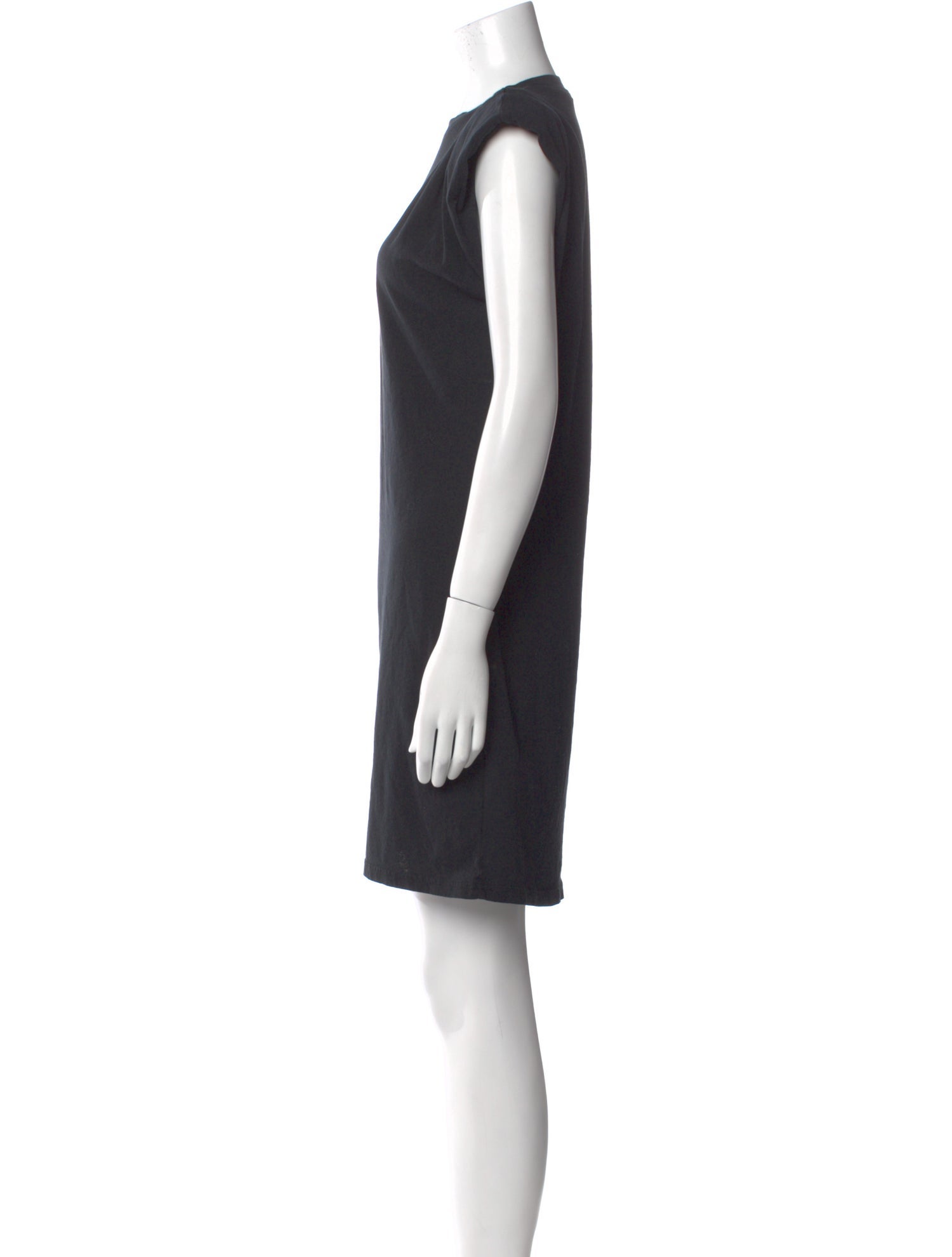 FRAME Bateau Neckline Mini Dress