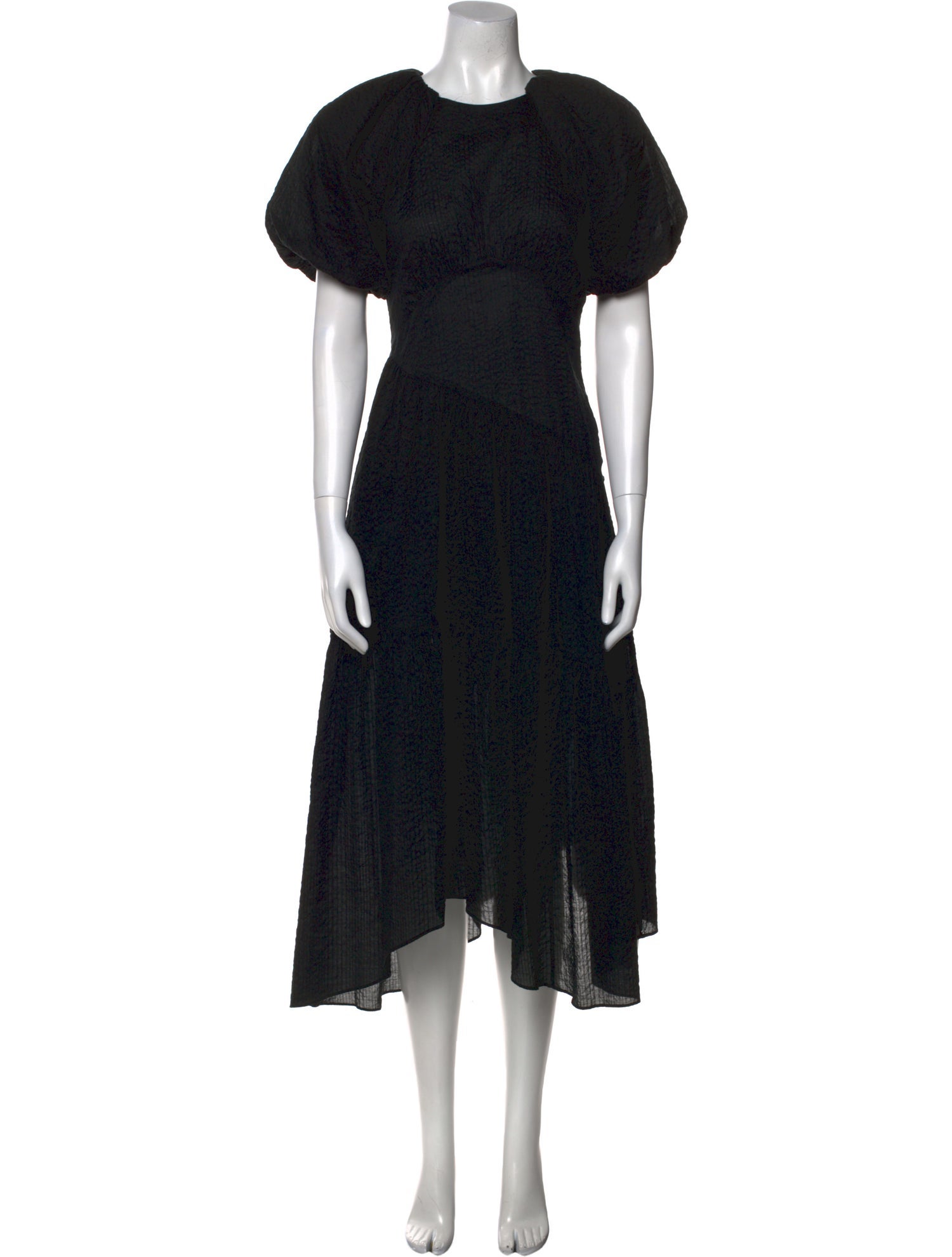 FRAME Crew Neck Long Dress