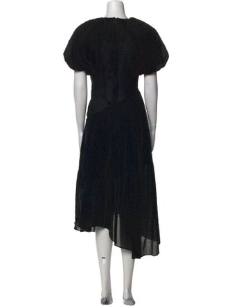 FRAME Crew Neck Long Dress