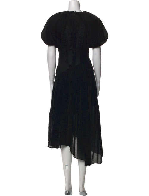 FRAME Crew Neck Long Dress