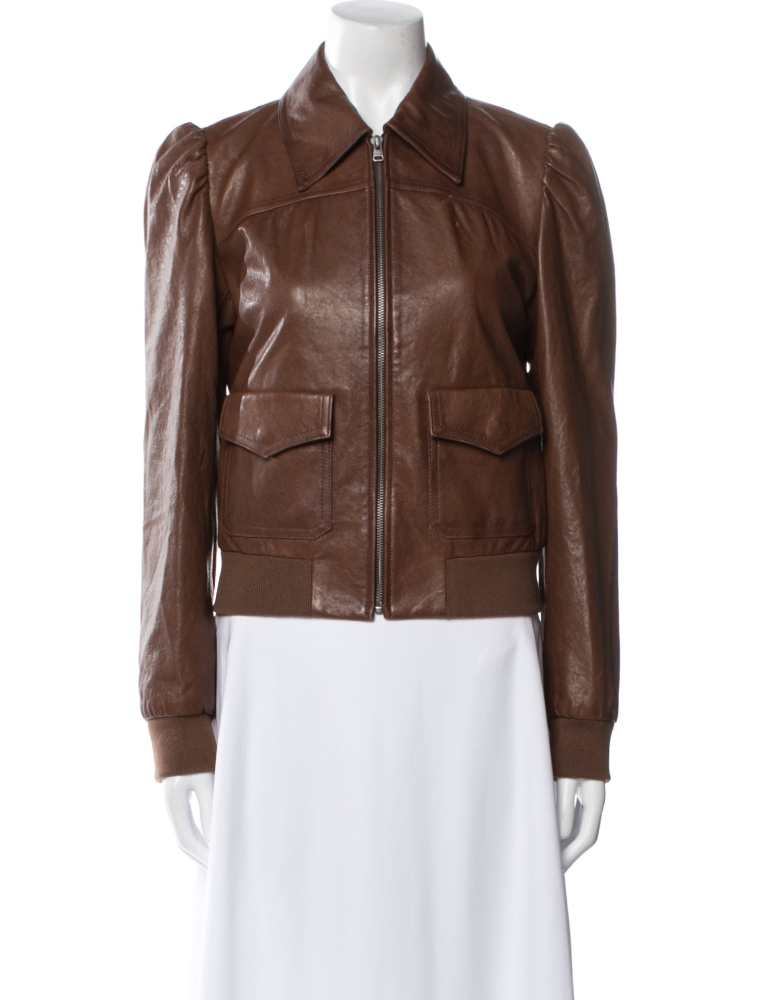 FRAME Lamb Leather Jacket