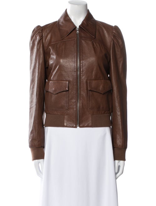 FRAME Lamb Leather Jacket