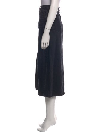 FRAME Midi Length Skirt