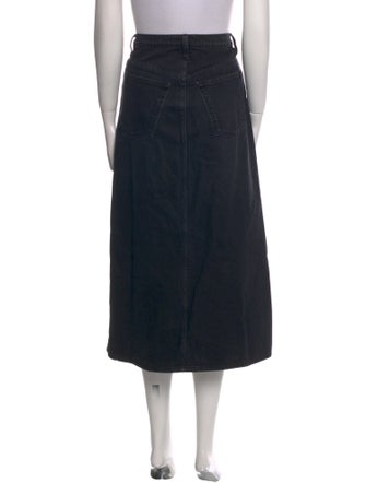 FRAME Midi Length Skirt
