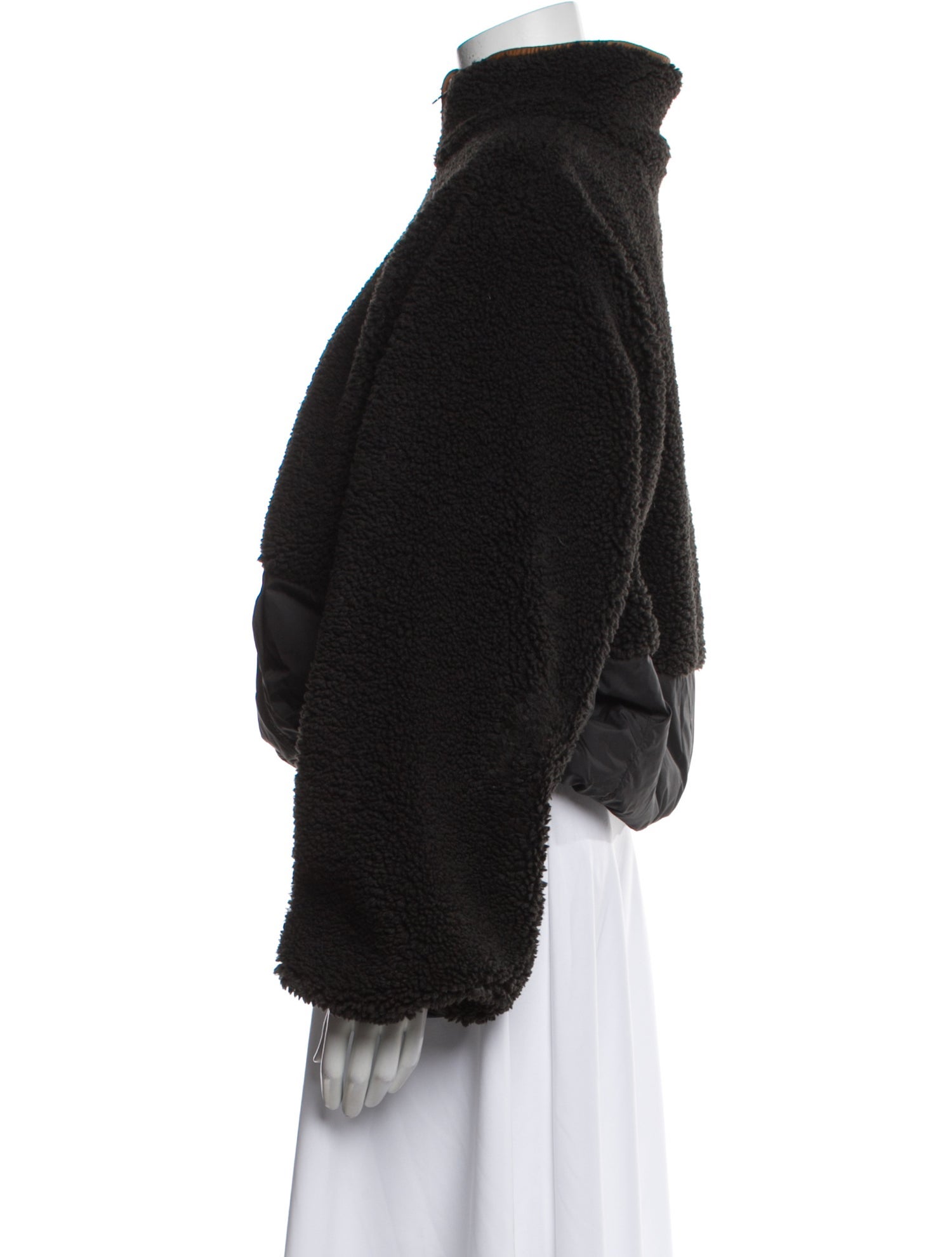 FRAME Faux Fur Jacket