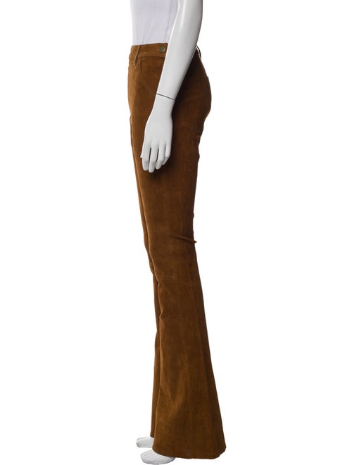 FRAME Lamb Leather Wide Leg Pants