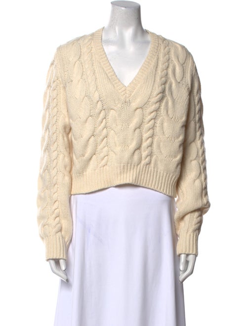 FRAME Merino Wool V-Neck Sweater