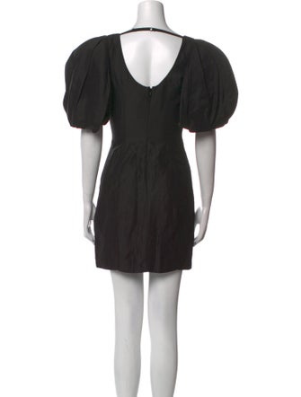 FRAME Scoop Neck Mini Dress