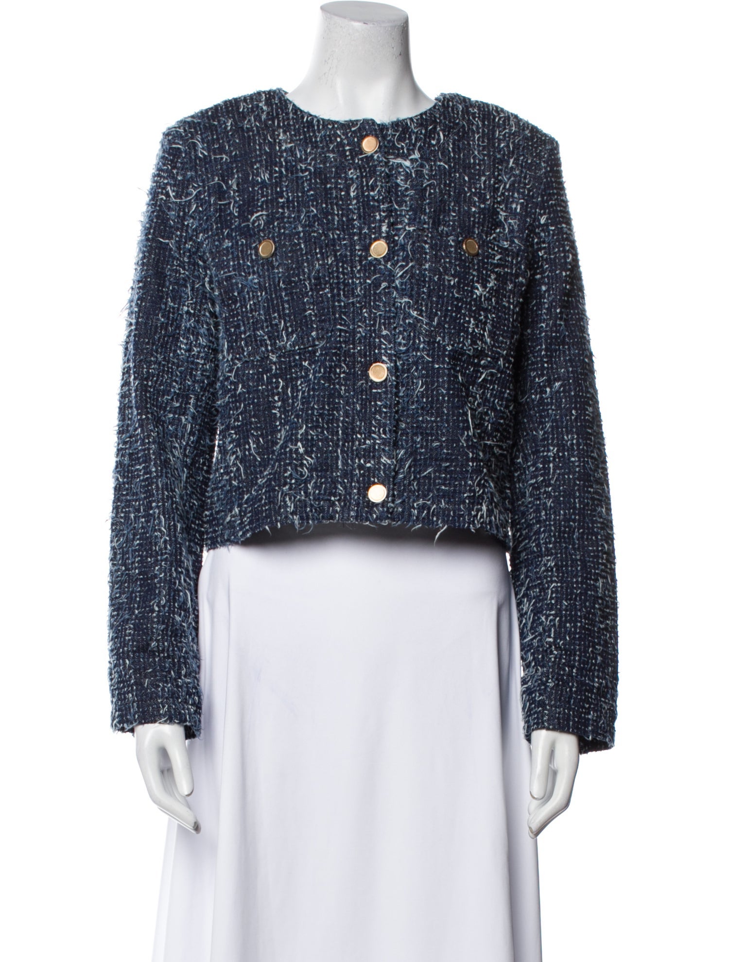 FRAME Tweed Pattern Evening Jacket w/ Tags