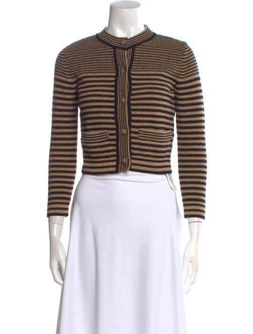 FRAME Striped Crew Neck Sweater