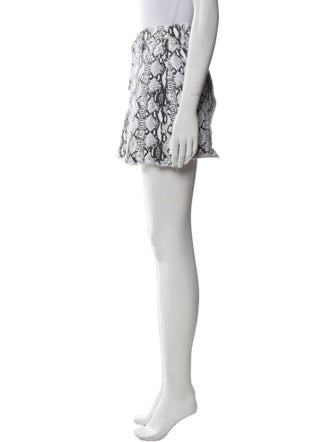 FRAME Printed Mini Skirt