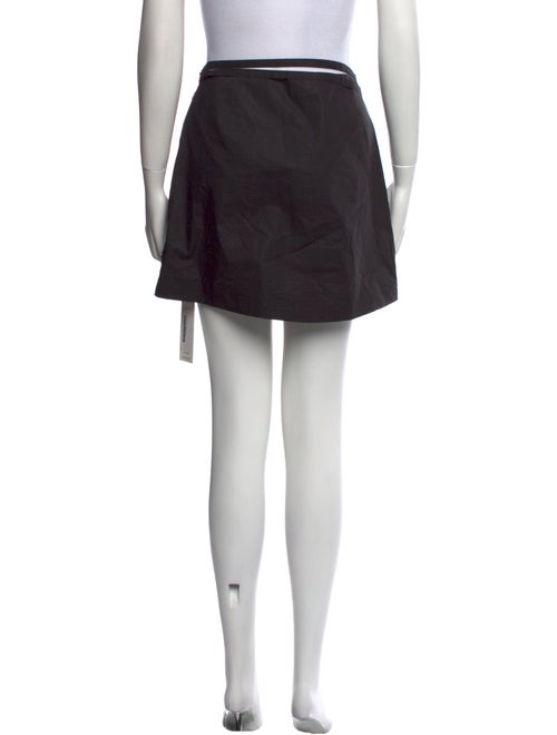 FRAME Distressed Accents Mini Skirt