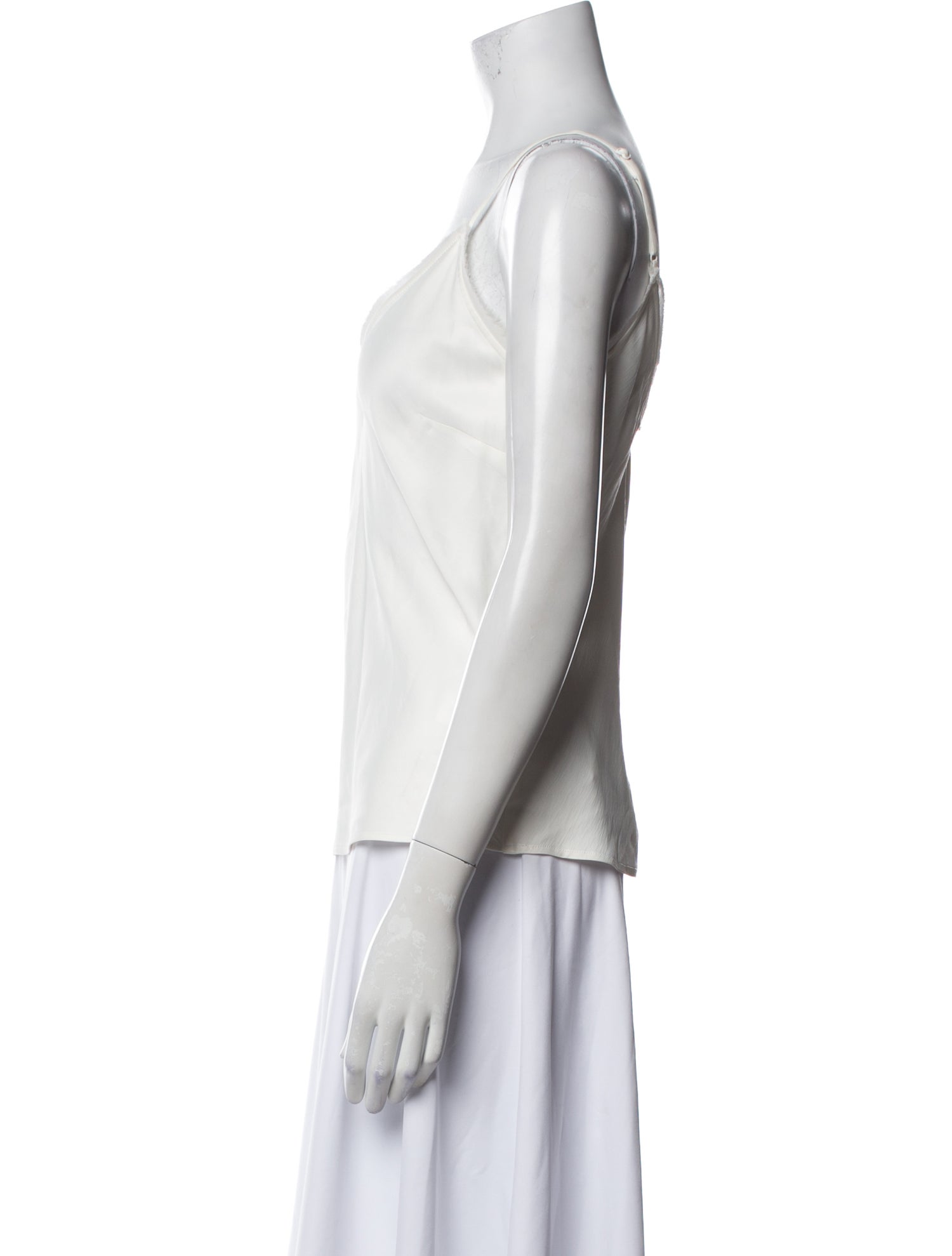 FRAME V-Neck Sleeveless Top