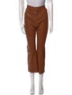 FRAME Lamb Leather Wide Leg Pants