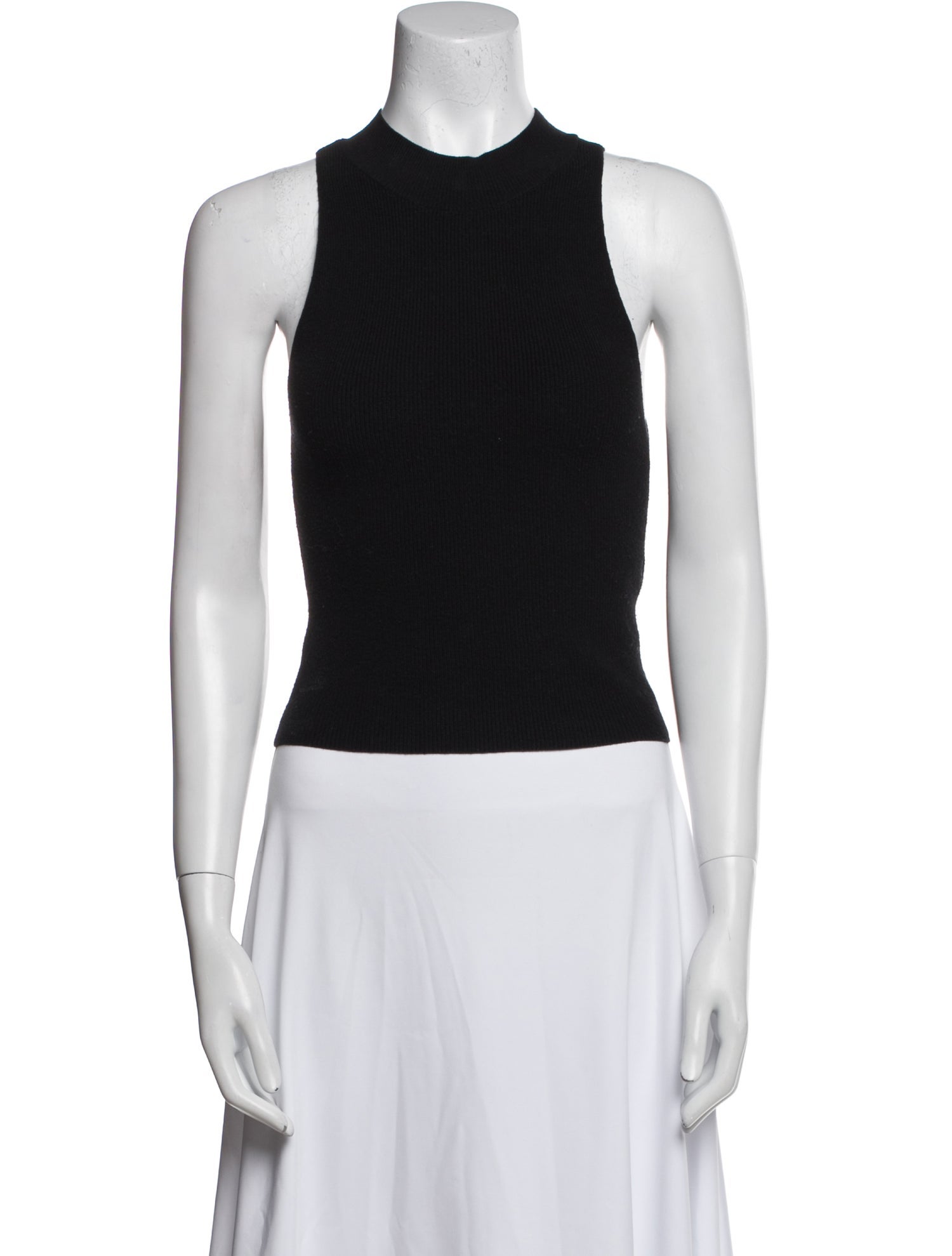 FRAME Crew Neck Sleeveless Top