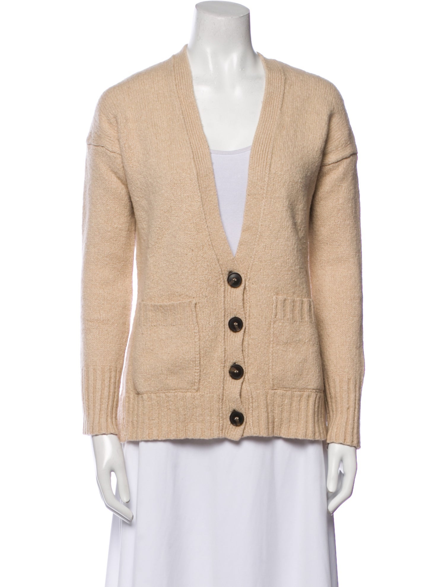 FRAME Wool V-Neck Sweater