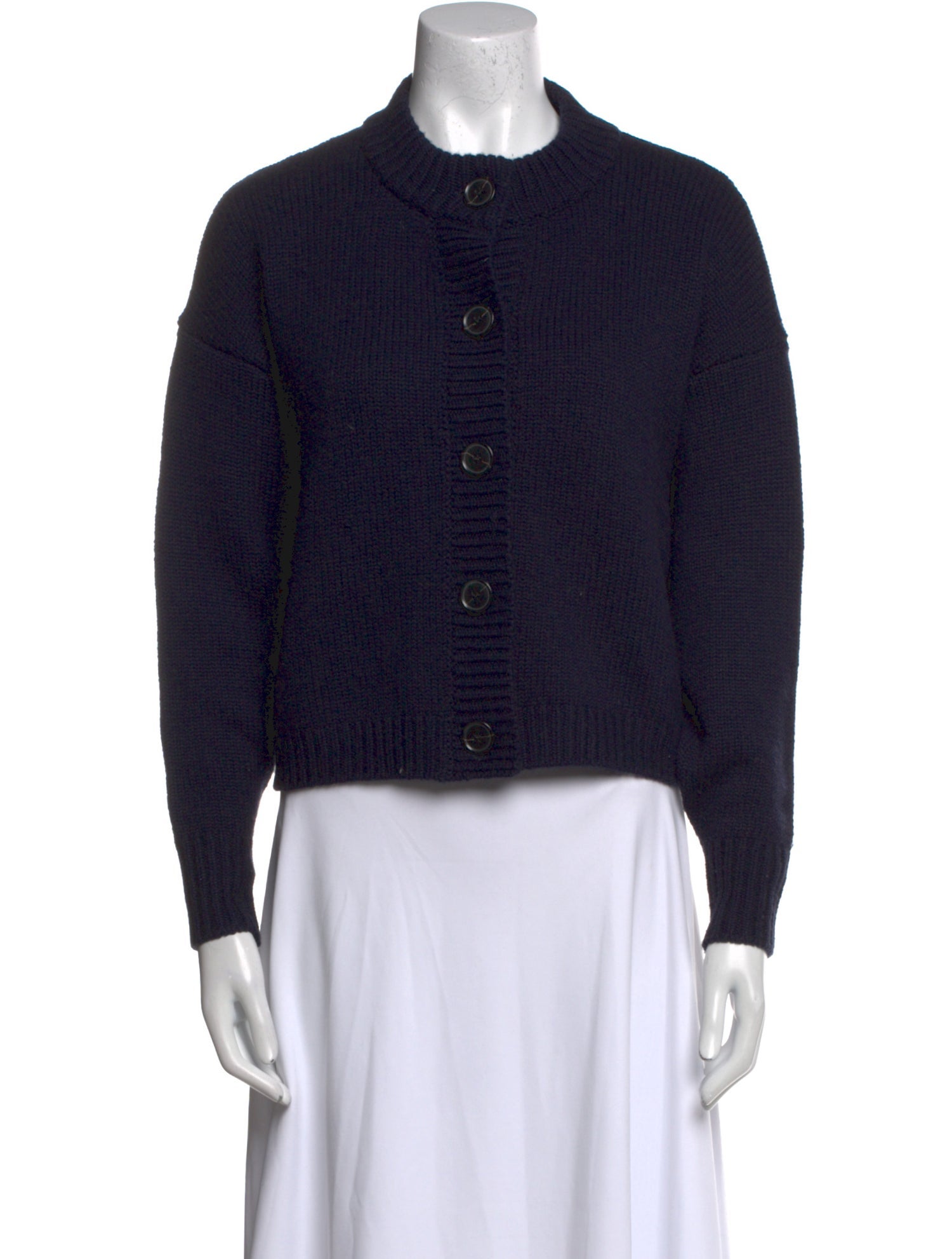 FRAME Wool Mock Neck Sweater