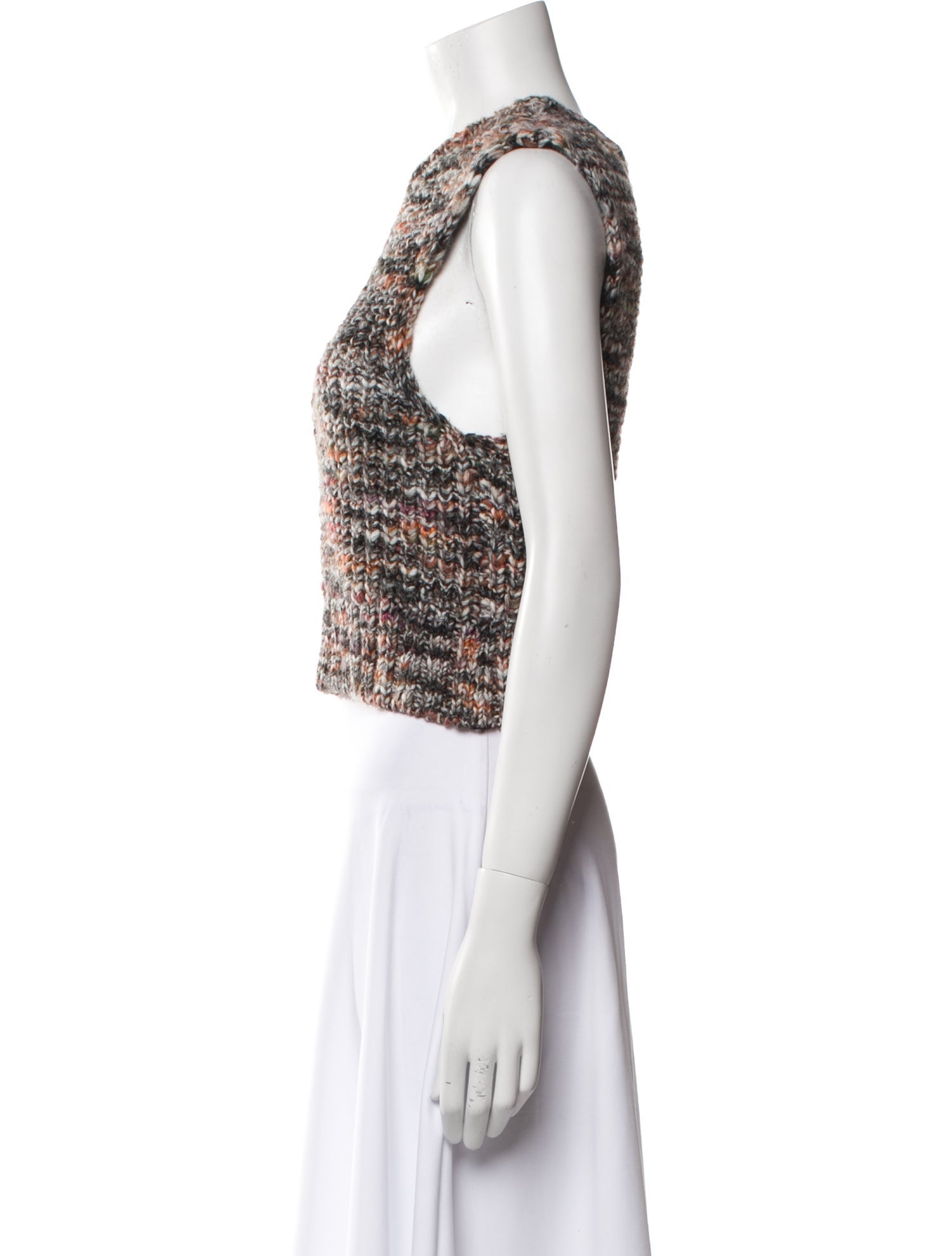 FRAME Printed Crew Neck Sweater