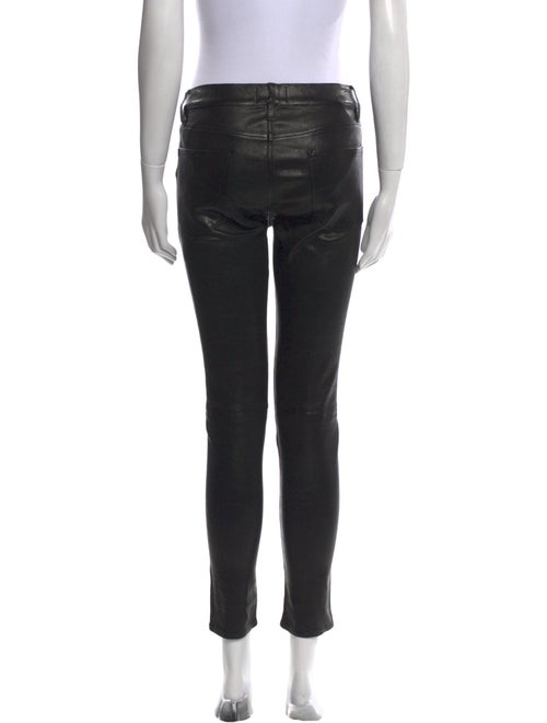 FRAME Lamb Leather Skinny Leg Pants